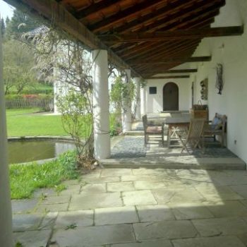 Garten des Orff-Anwesens In Dießen
